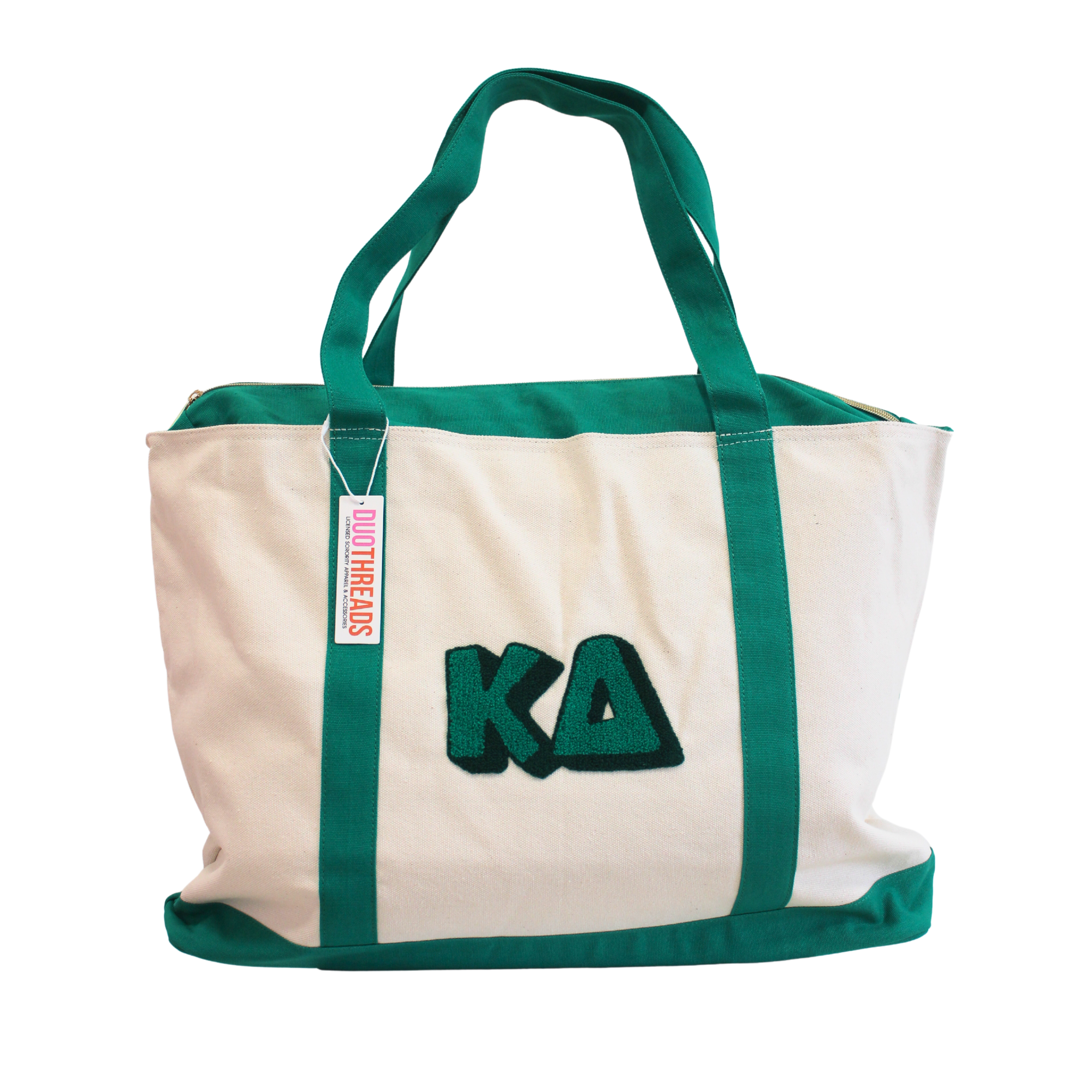 Kappa Delta Chenille Weekender Sorority Tote