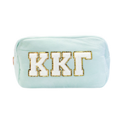 Chenille Sorority Cosmetic Bag