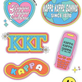 Sorority Y2K Sticker Sheet