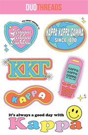Sorority Y2K Sticker Sheet
