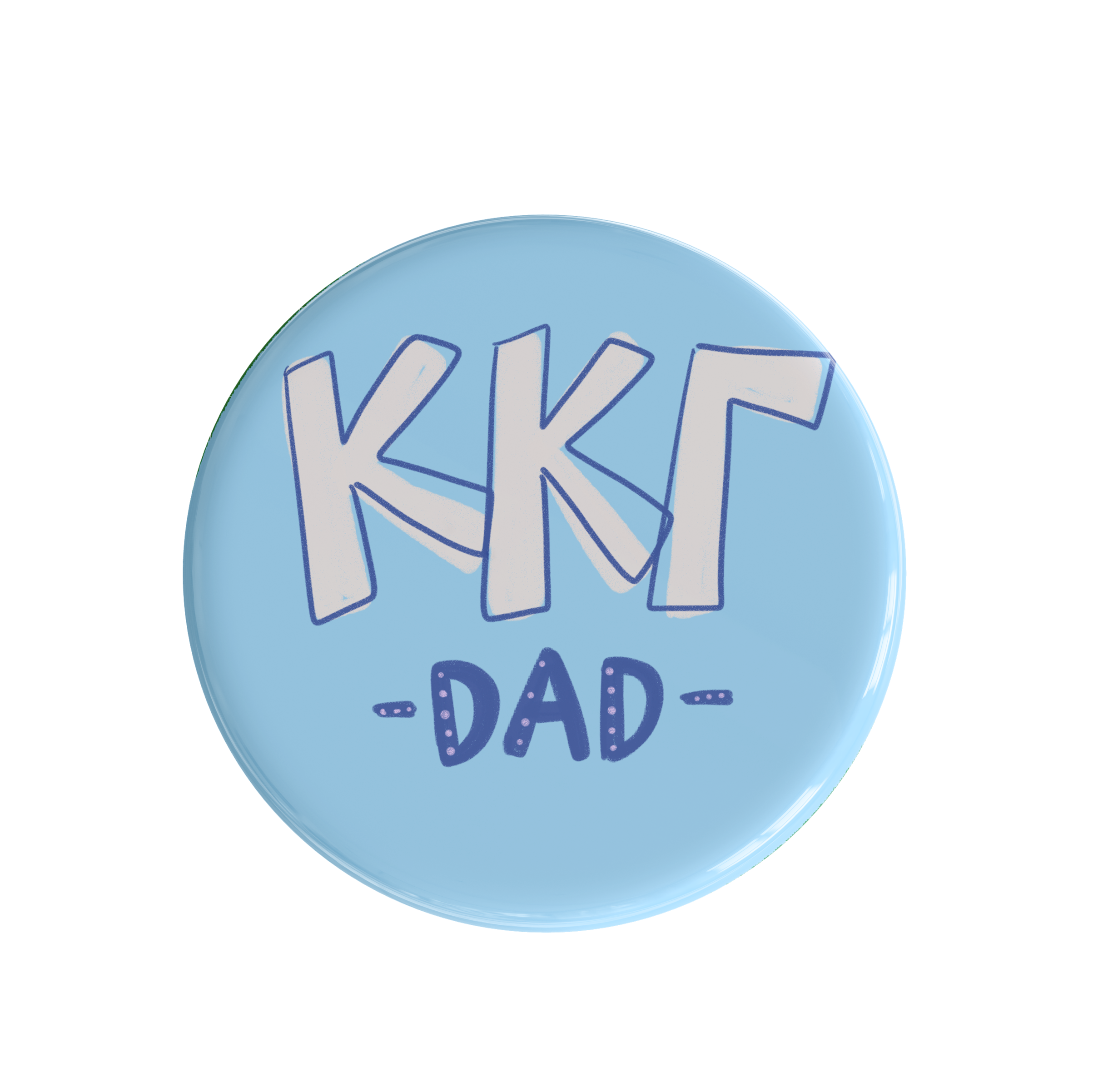 Classic Sorority Dad Gameday Button (Includes One)