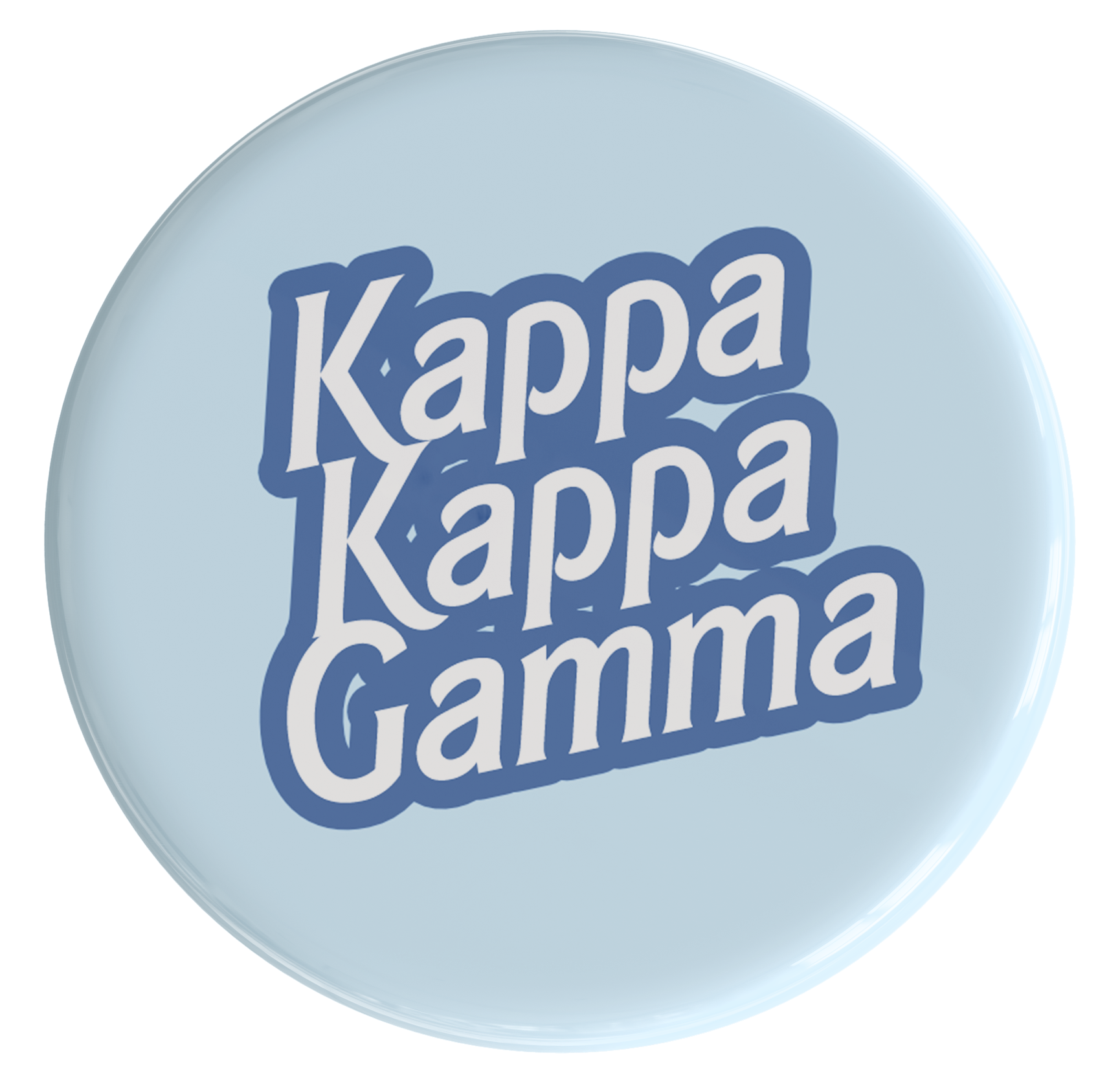 Kappa Kappa Gamma Dreamhouse Sorority Button