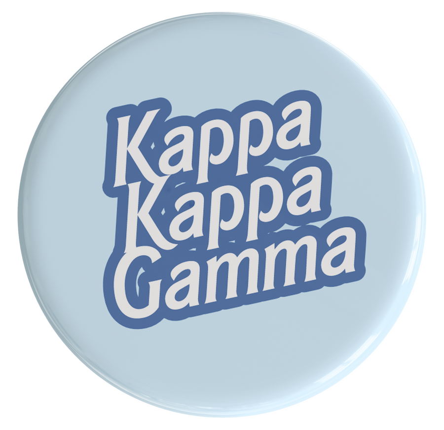 Kappa Kappa Gamma Dreamhouse Sorority Button
