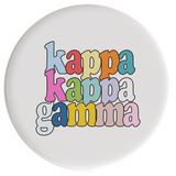 Kappa Kappa Gamma Live in Color Sorority Button