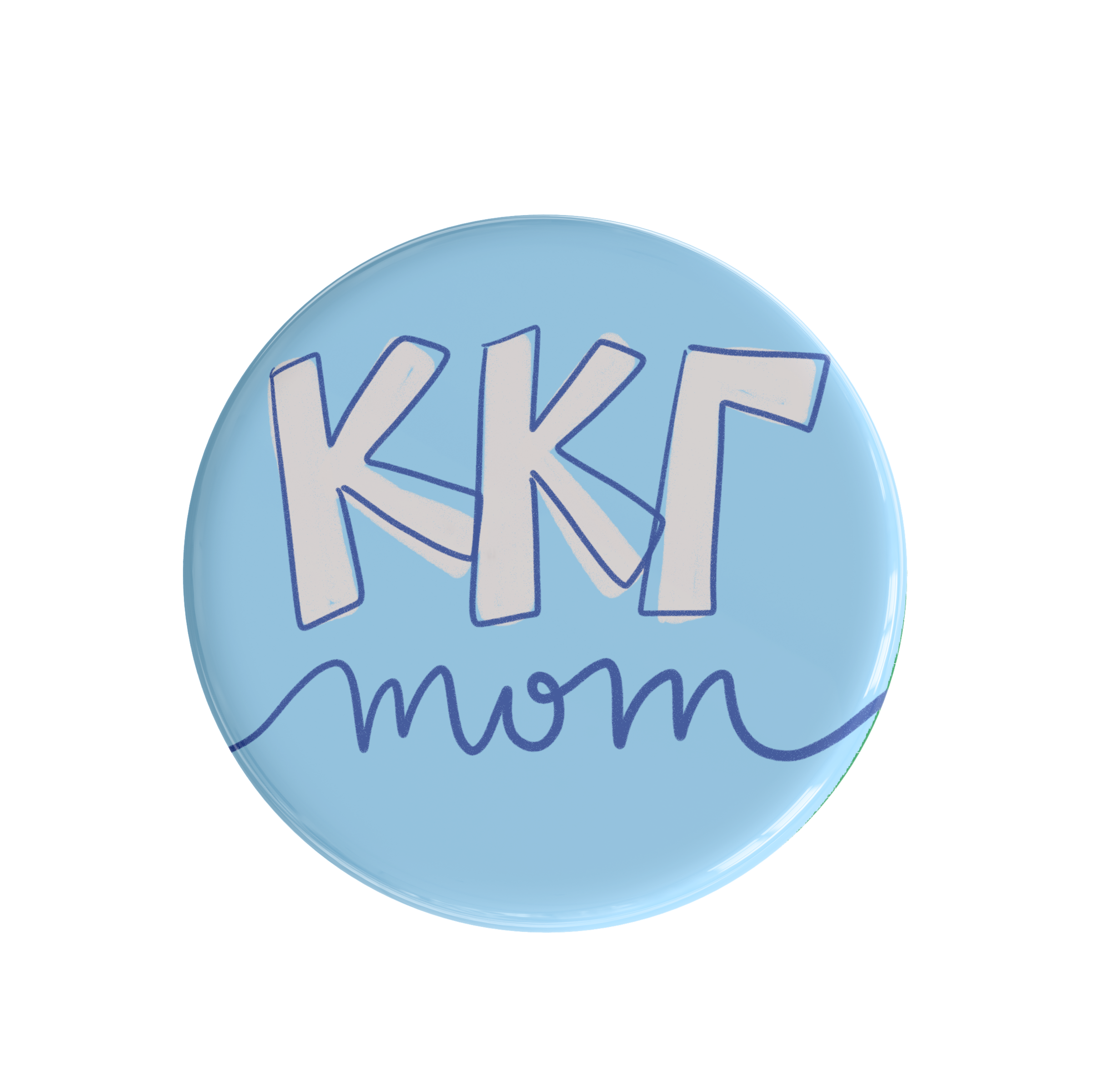 Classic Sorority Mom Gameday Button (Includes One)