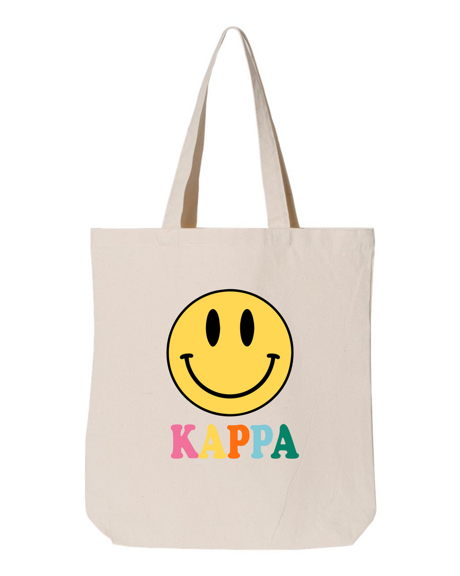 Kappa Kappa Gamma All Smiles Sorority Tote