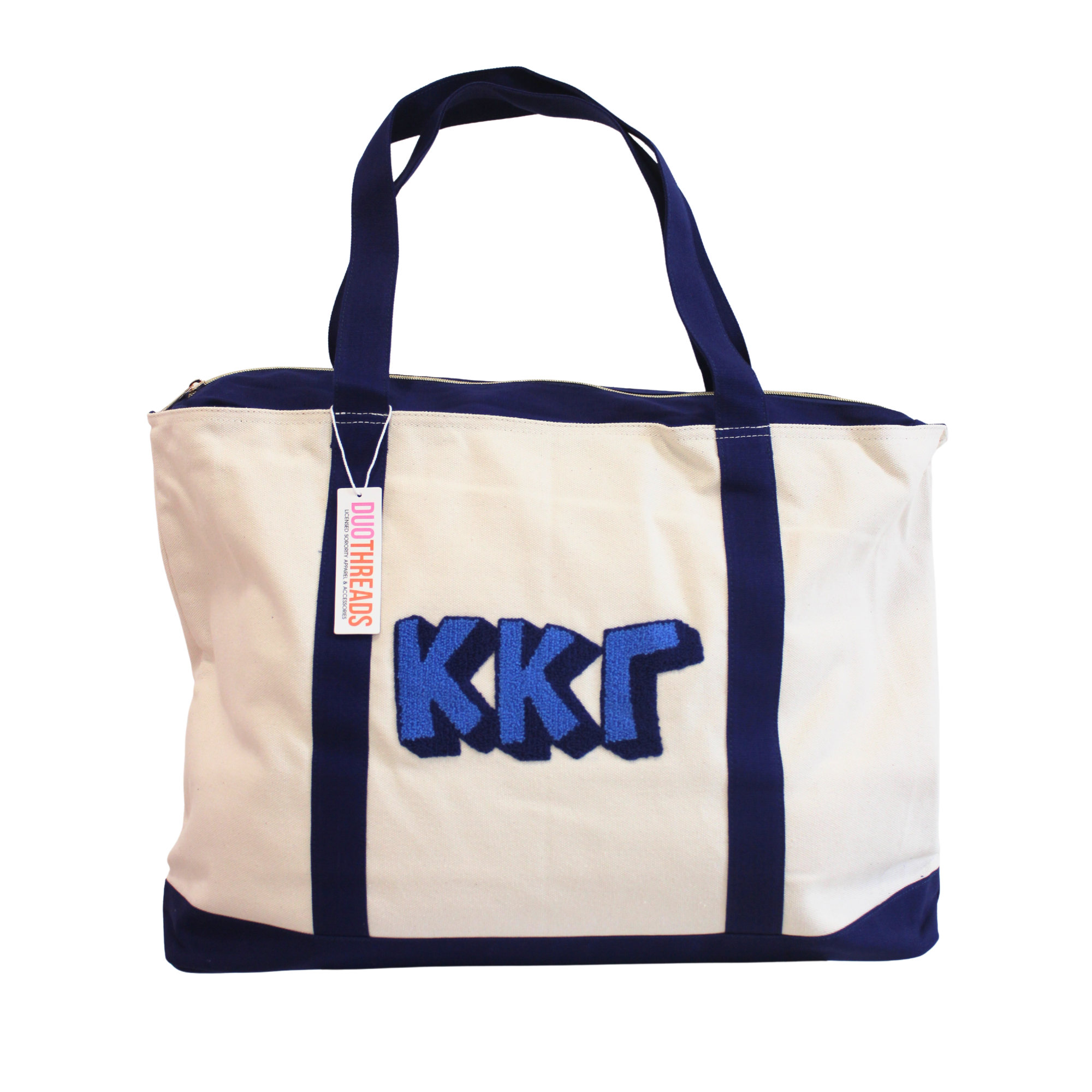 Kappa Kappa Gamma Chenille Weekender Sorority Tote