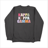 Kappa Kappa Gamma Scrapbook Sorority Sweatshirt