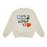 Alpha Xi Delta Lucky Me Sweatshirt