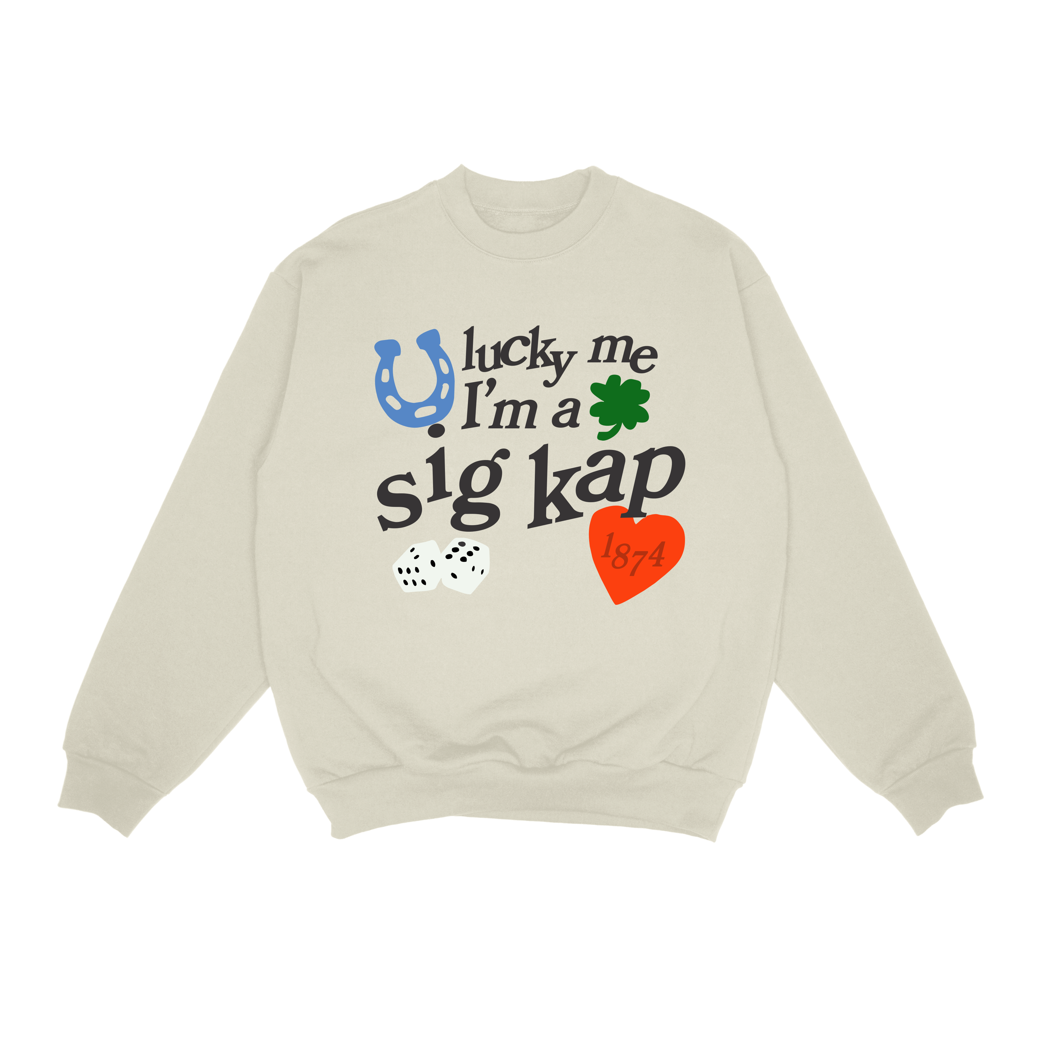 Sigma Kappa Lucky Me Sweatshirt