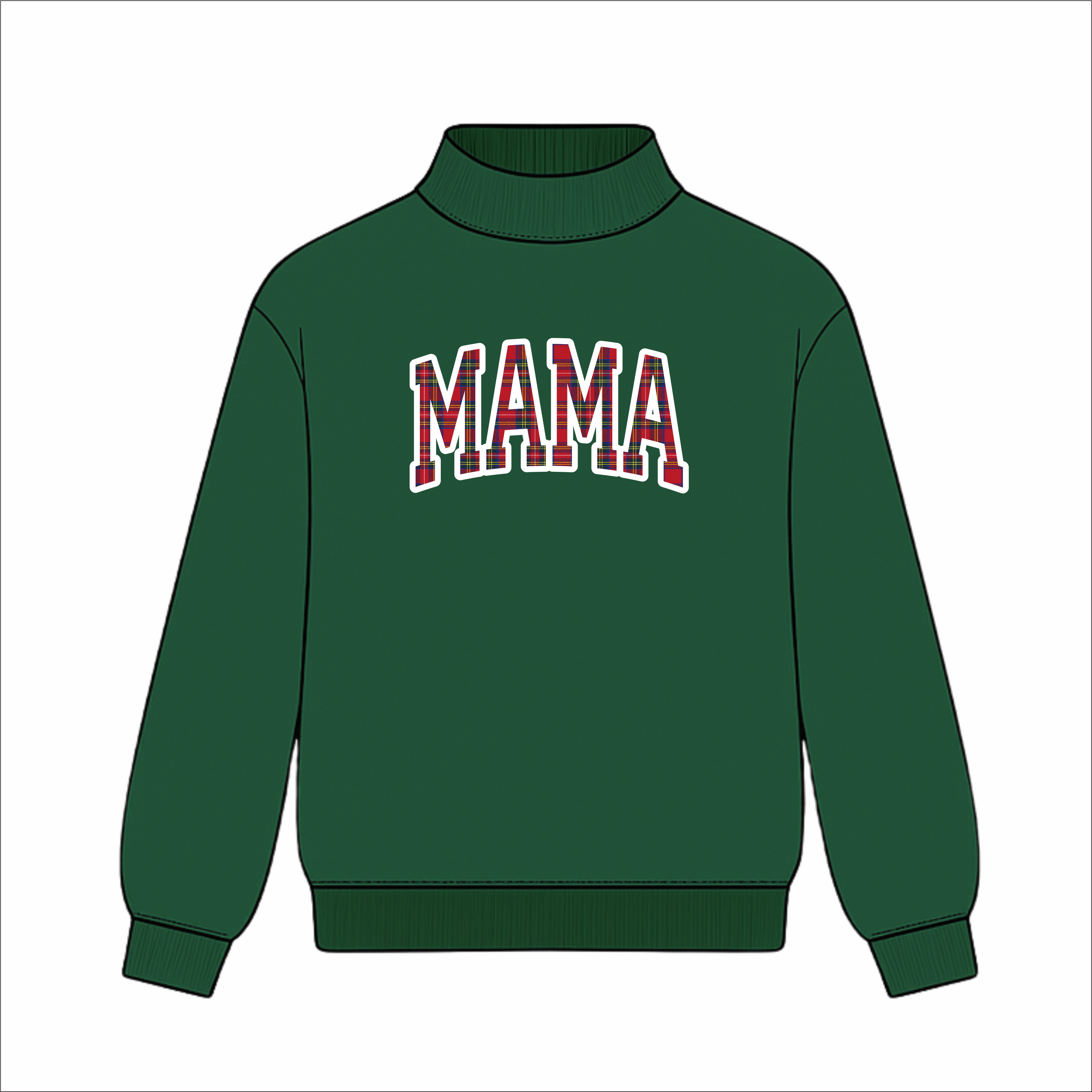 Mama Kensington Mock Neck