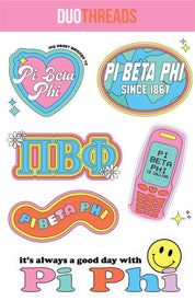 Sorority Y2K Sticker Sheet