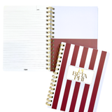 Pi Beta Phi Stripe Sorority Notebook