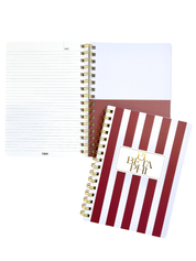 Pi Beta Phi Stripe Sorority Notebook