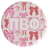 Pi Beta Phi Coquette Sorority Button