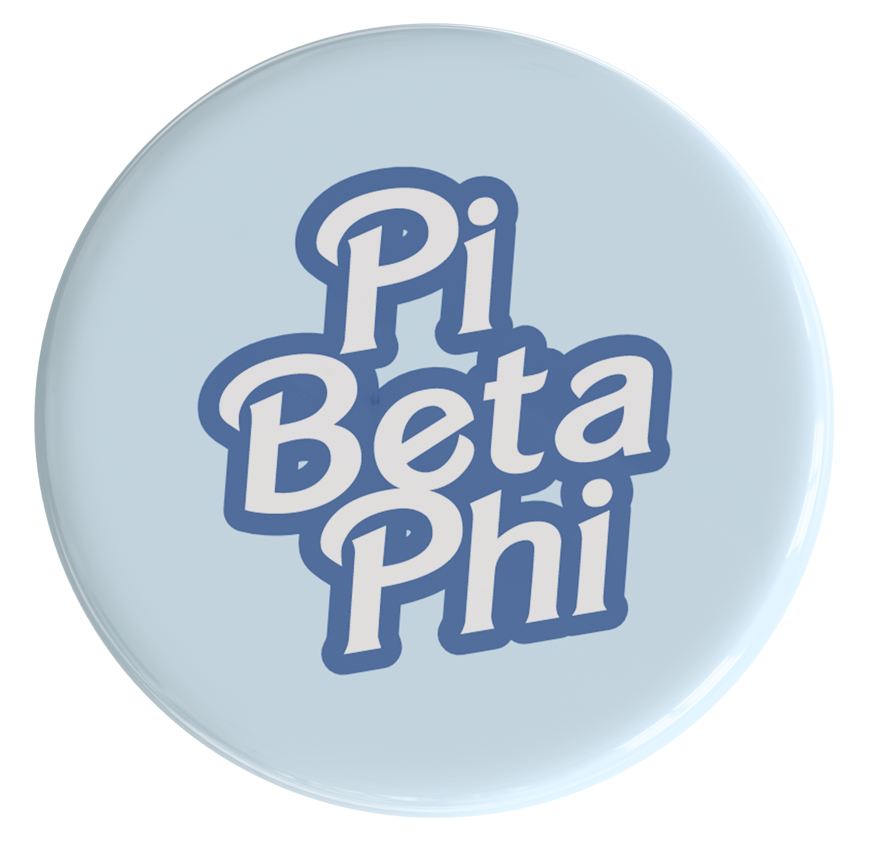 Pi Beta Phi Dreamhouse Sorority Button