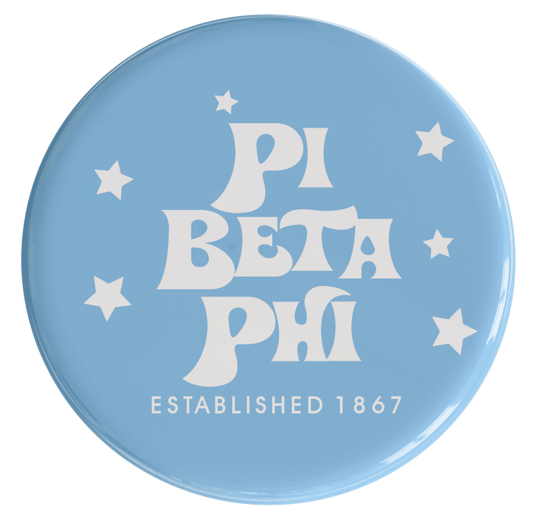 Pi Beta Phi Dreamweaver Sorority Button