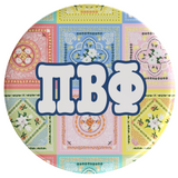 Pi Beta Phi Summer Days Sorority Button