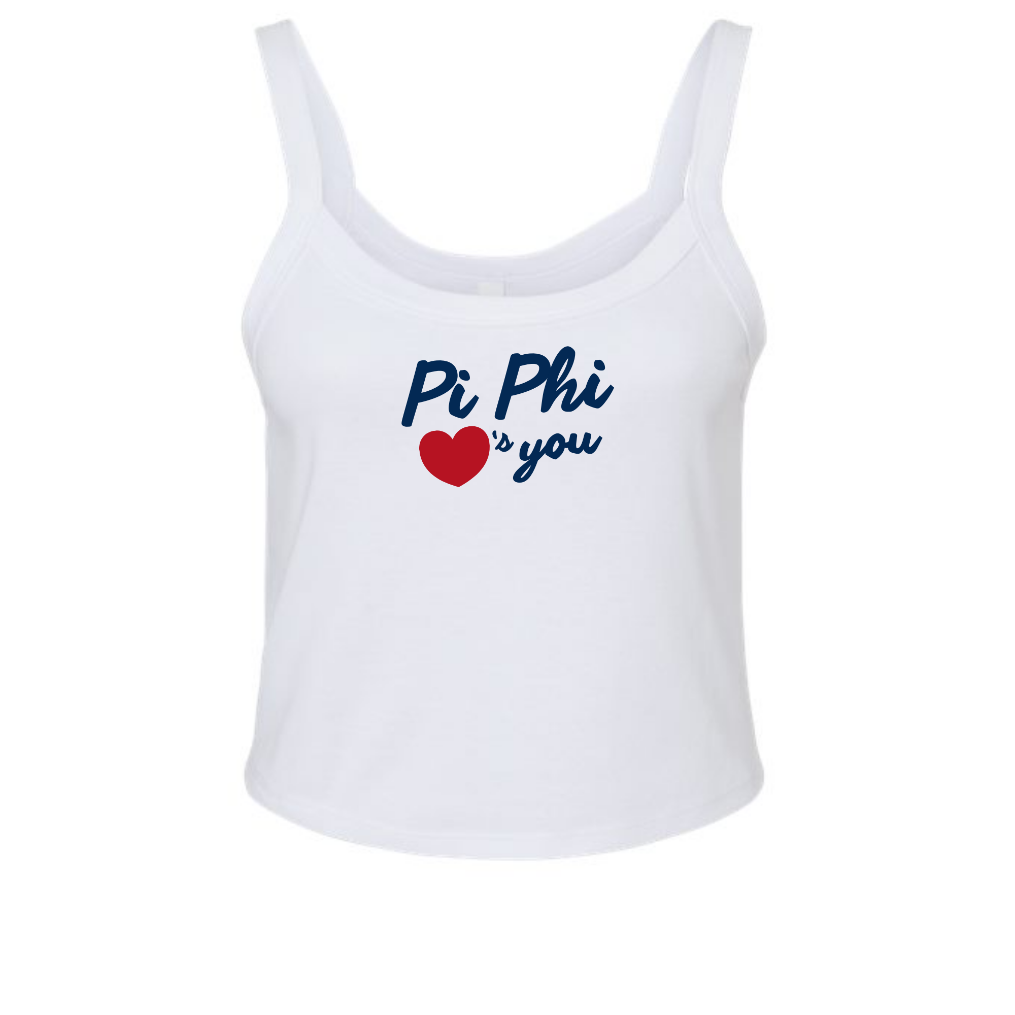 Pi Beta Phi Love Club Sorority Tank