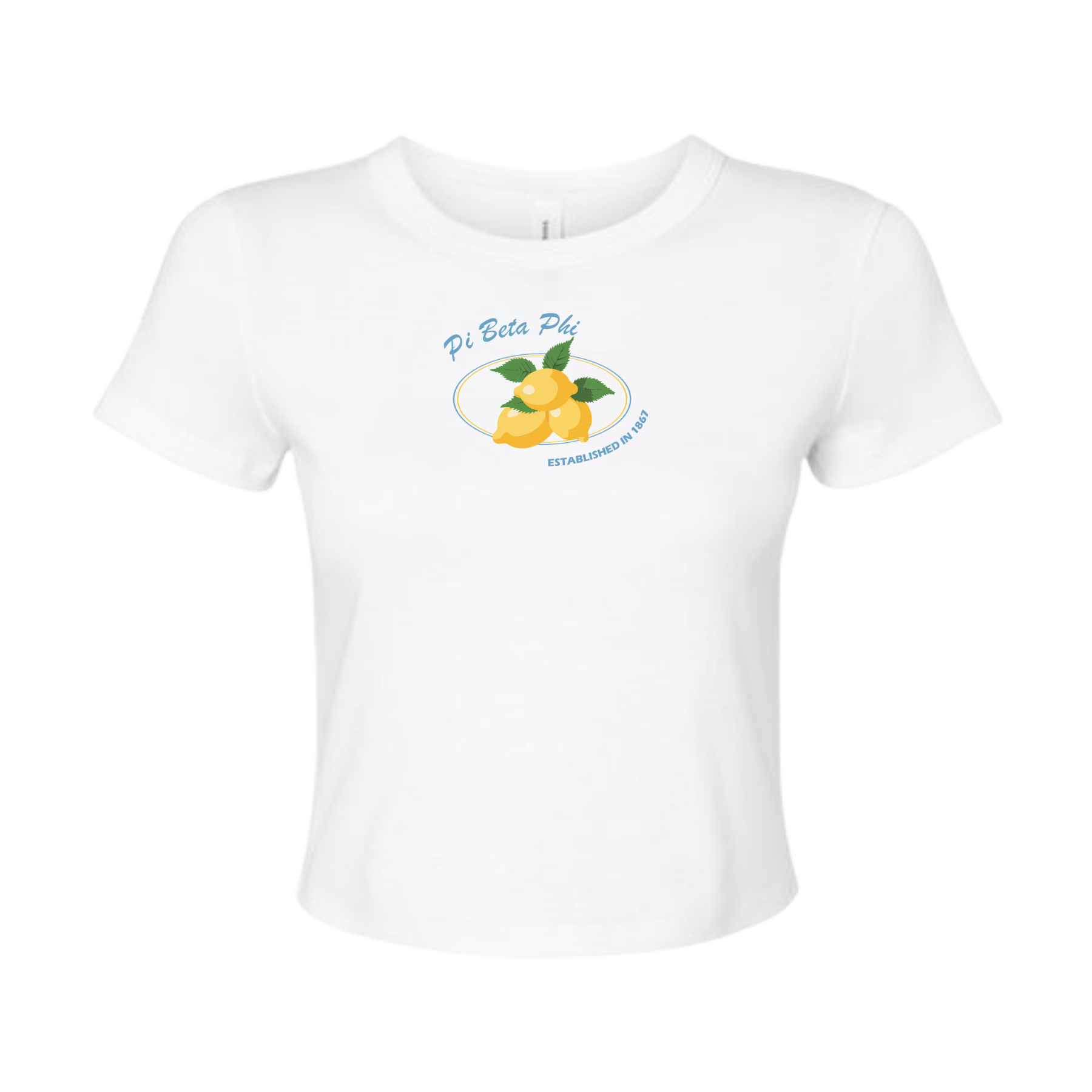 Pi Beta Phi Sorority Main Squeeze Baby Tee