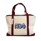 Pi Beta Phi Chenille Weekender Sorority Tote