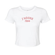 Pi Beta Phi J'Adore Sorority Baby Tee