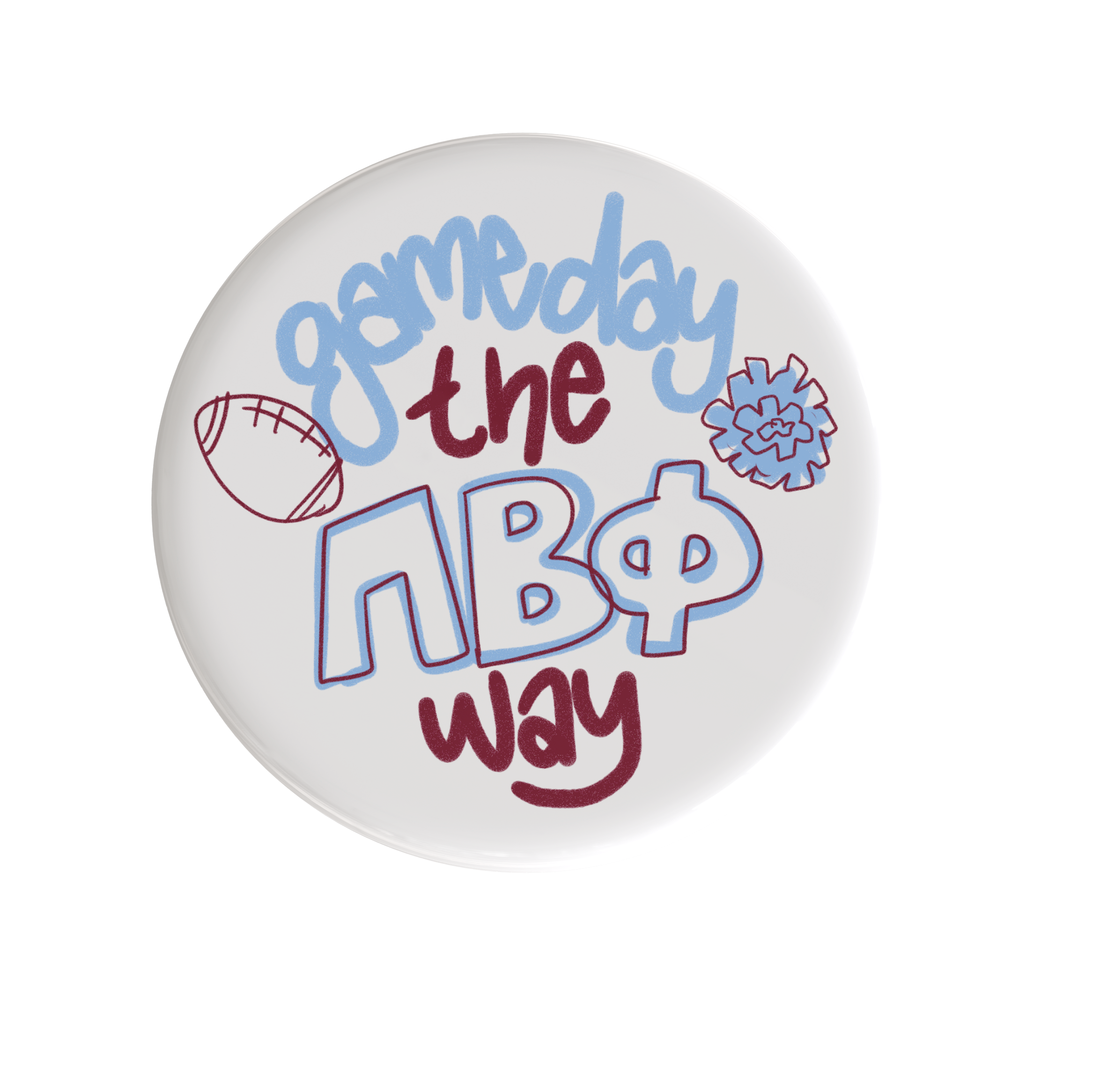 Pi Beta Phi Gameday Way Button