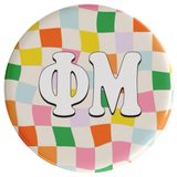 Phi Mu Fast Times Sorority Button