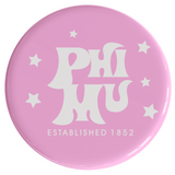 Phi Mu Dreamweaver Sorority Button