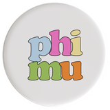 Phi Mu Live in Color Sorority Button
