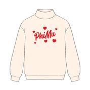 Phi Mu Sweetie Sorority Mock Neck and Shorts