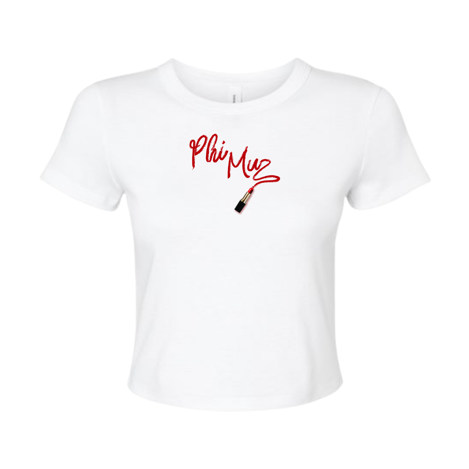 Phi Mu Flirty Sorority Baby Tee