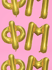 Phi Mu Balloon Set