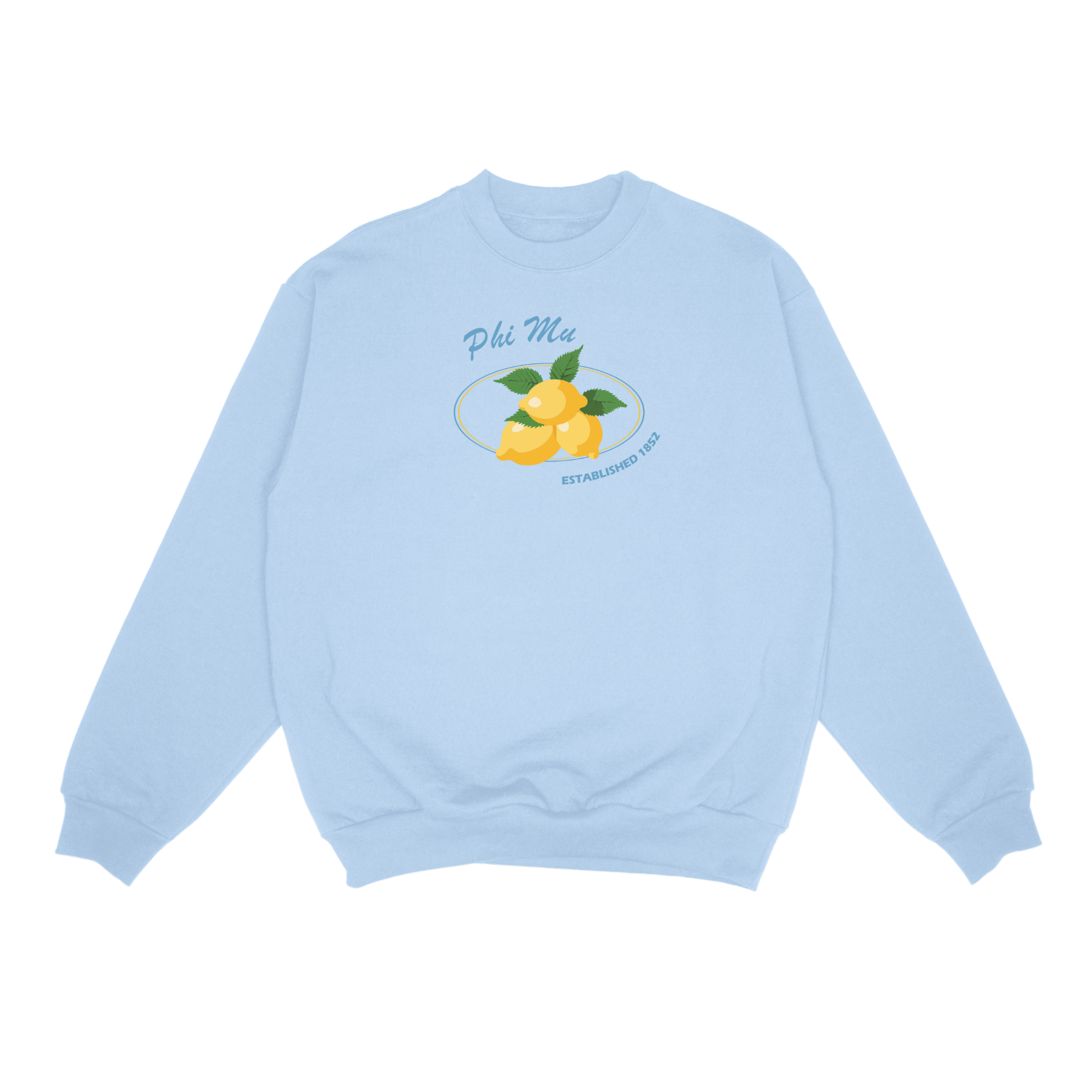 Phi Mu Sorority Main Squeeze Crewneck Sweatshirt