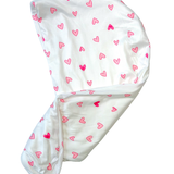 Phi Mu Love Letters Sorority Towel Hair Wrap