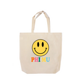 Phi Mu All Smiles Sorority Tote
