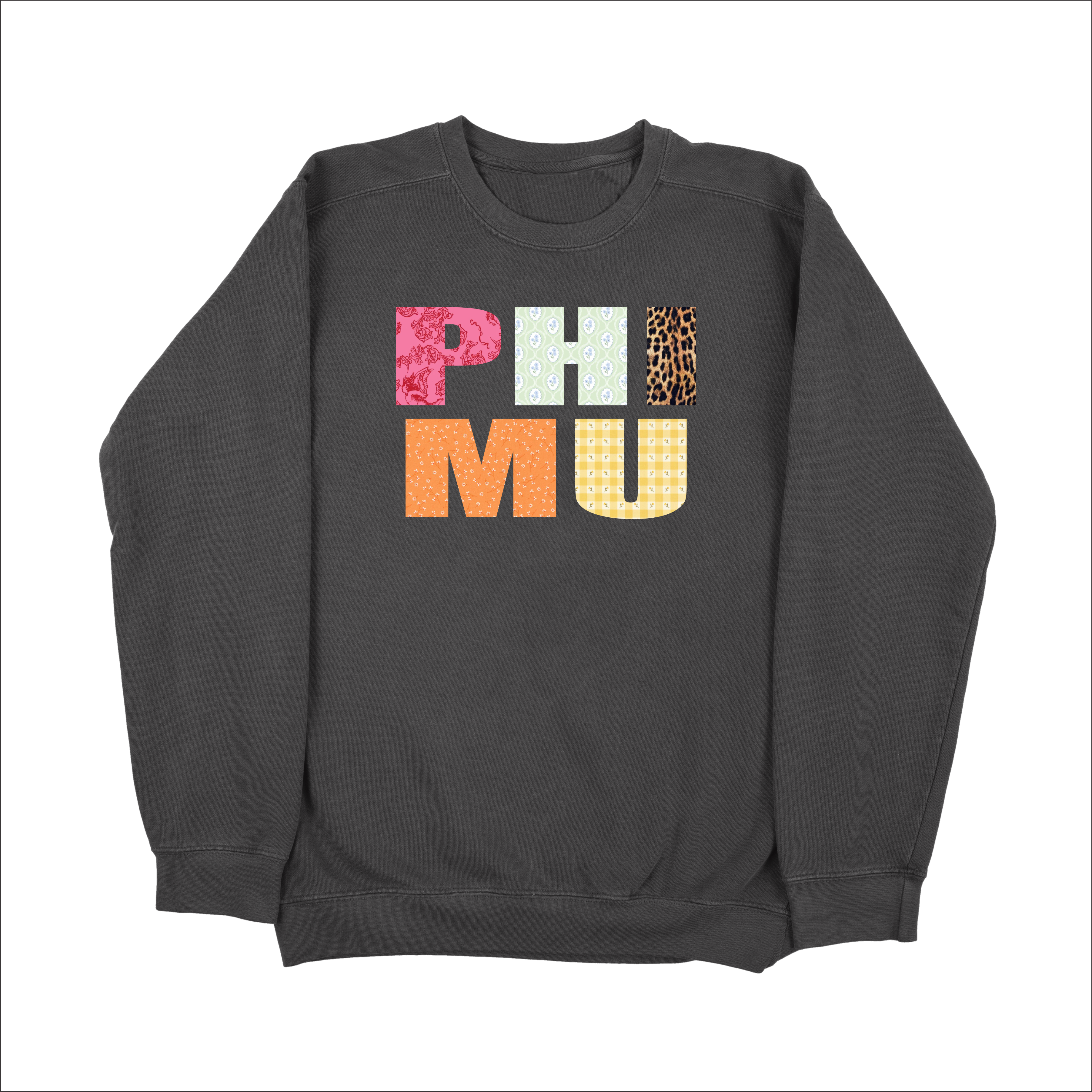Phi Mu Scrapbook Sorority Sweatshirt