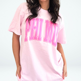Phi Mu Varsity Puff Sorority Tee