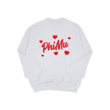 Phi Mu Sweetie Sorority Crewneck Sweatshirt