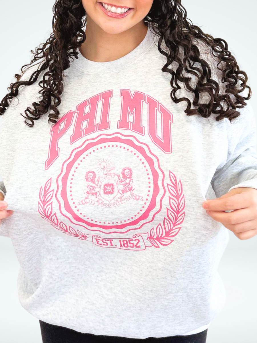 Phi Mu Ivy League Crewneck