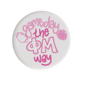 Phi Mu Gameday Way Button