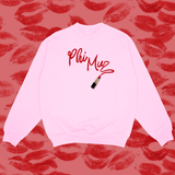 Phi Mu Flirty Sorority Crewneck Sweatshirt
