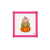 Pumpkin Stack Needlepoint Canvas