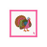 Pretty in Plumage Turkey Needlepoint Canvas