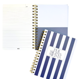 Phi Sigma Sigma Stripe Sorority Notebook