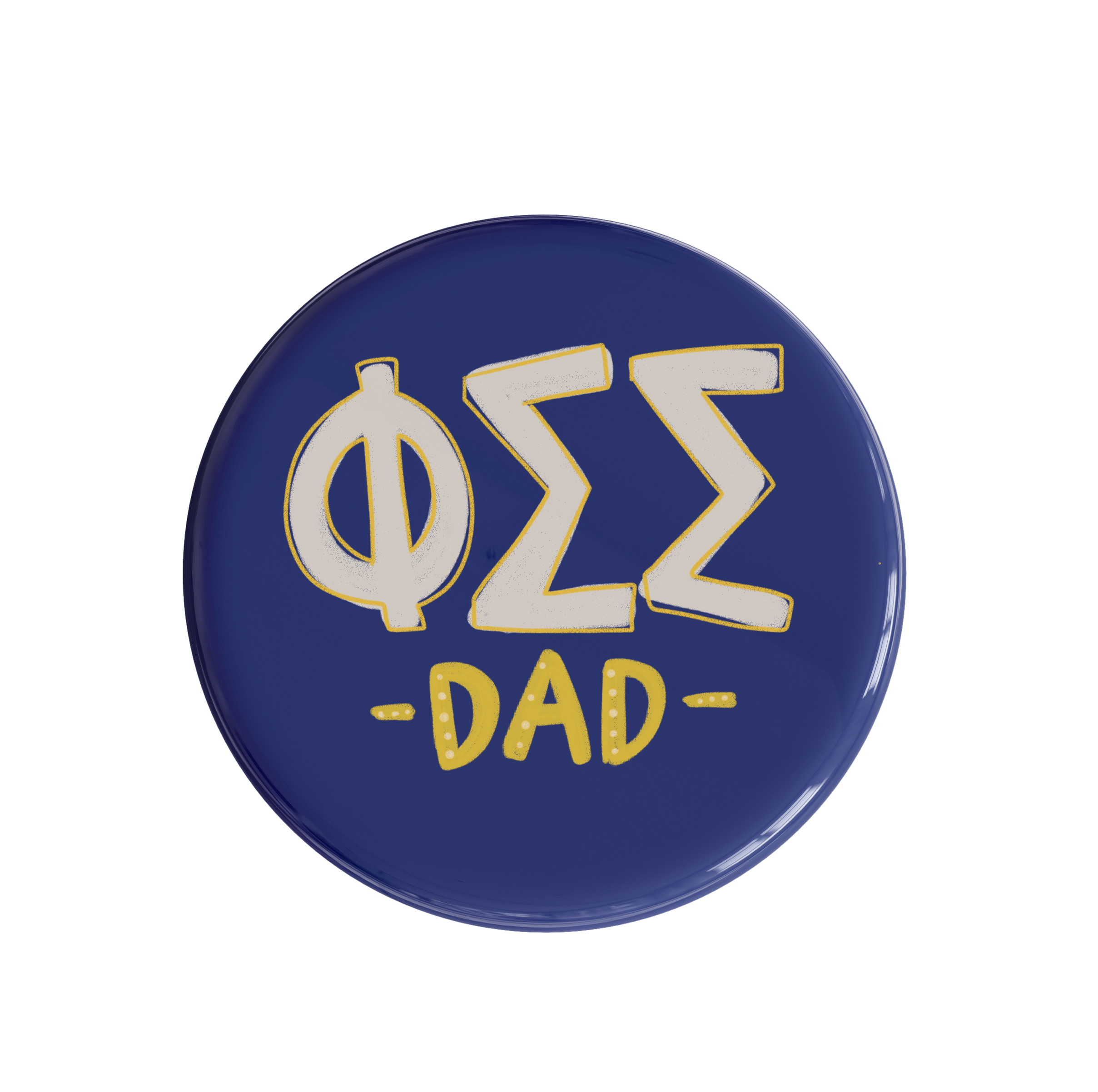 Classic Sorority Dad Gameday Button (Includes One)