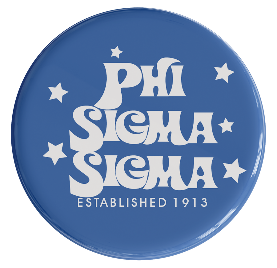 Phi Sigma Sigma Dreamweaver Sorority Button