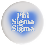 Phi Sigma Sigma Big Heart Sorority Button