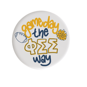 Phi Sigma Sigma Gameday Way Button