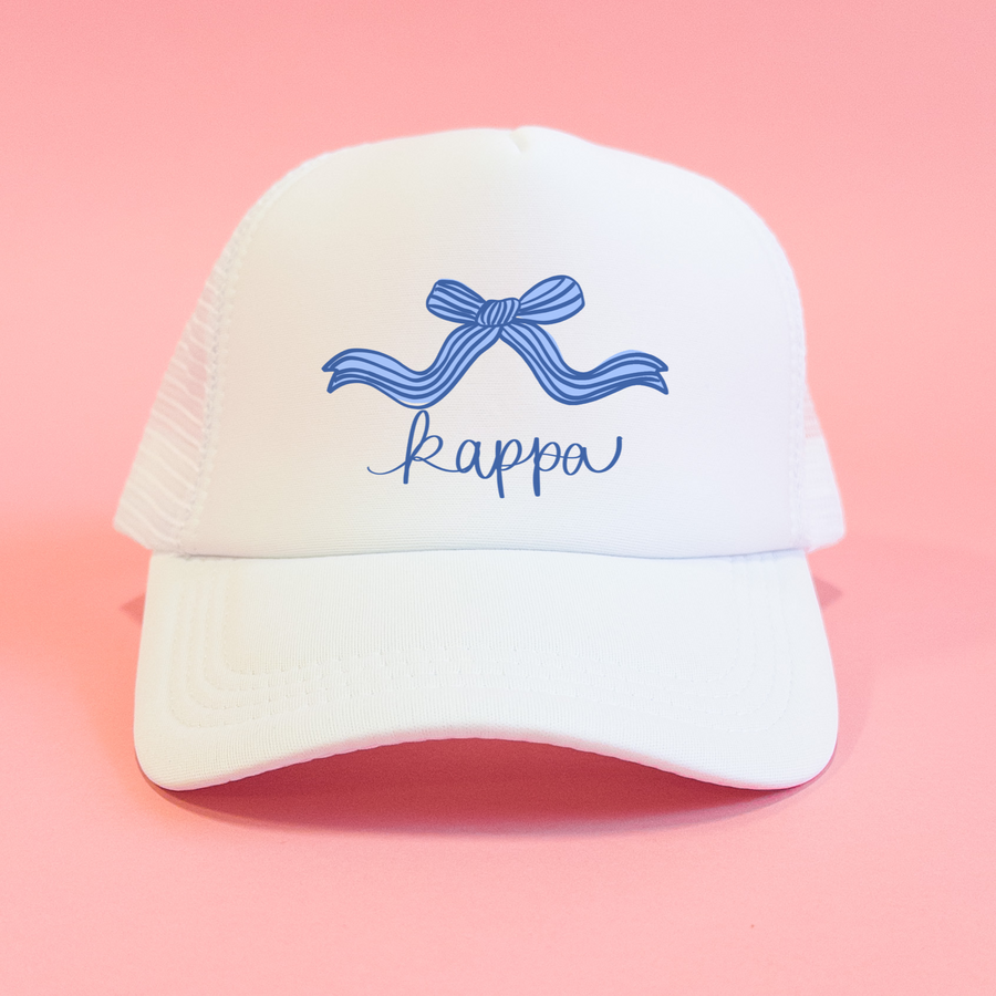 Kappa Kappa Gamma Coquette Sorority Trucker Hat